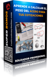 mockup de calcula el peso del acero